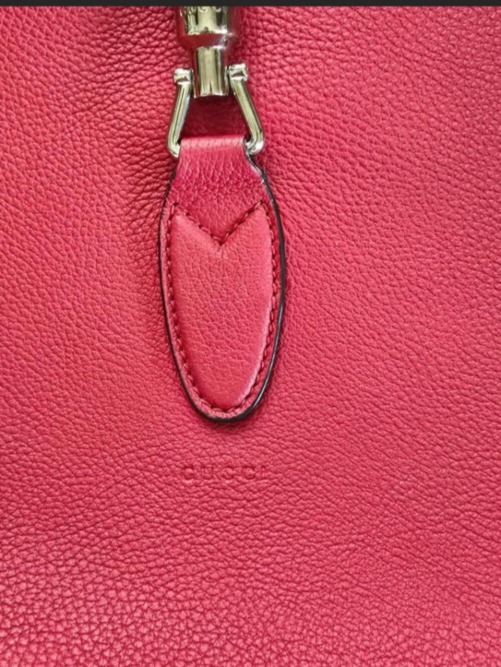 Red Gucci hobo/ tote bag - Picture 4 of 4